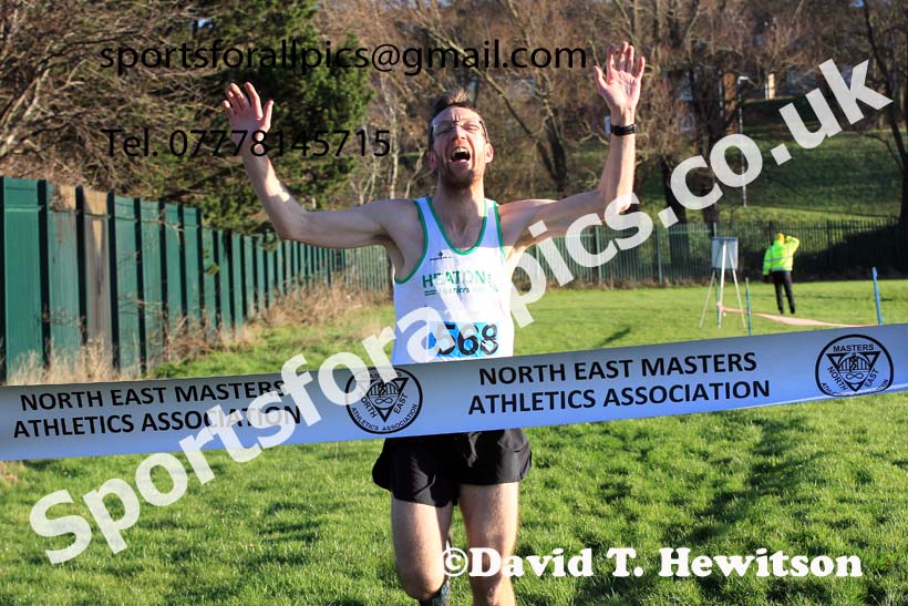 Mens Senior Masters, 2023 Birtley Cross Country Relays, County Durham. Photo: David T. Hewitson/Sports for All Pics